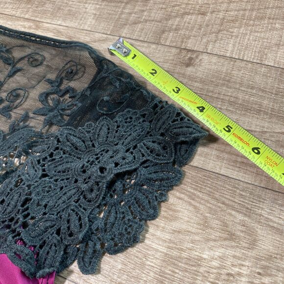 C Graffiti Paisley Print Y2K Tunic Top Made In USA Size M - Picture 8 of 8